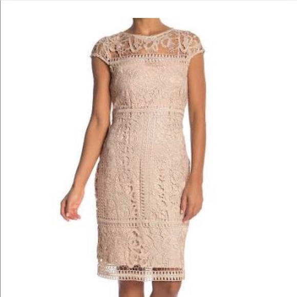 Marina – Lace Cap Sleeve Dress - Picture 1 of 4